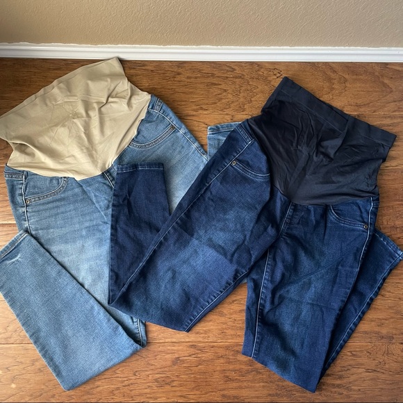 Maternity A:Glow jeans - Picture 1 of 6